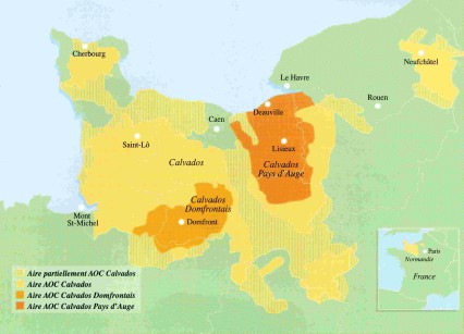 Brandy Regions in France