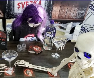 SVEDKA vodka Halloween Display winners
